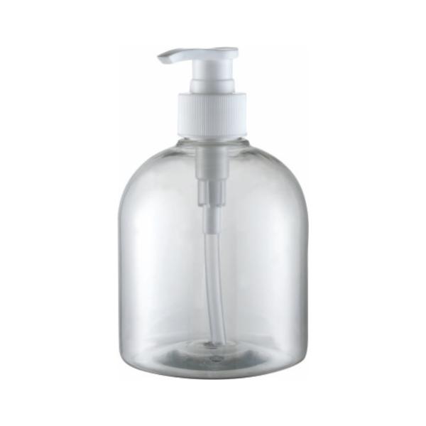 Personal Care 500ml Clear PET Bottle for Liquid Soap Payment Term 30% TT Deposit