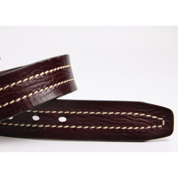 Людей Брауна изготовленного на заказ логотипа поясы темных кожаных случайные для джинсов красочная шить длина 100 до 140cm