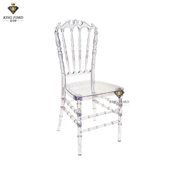 Resin Clear Chiavari Chairs For Wedding Commercial Furniture 42cm*40cm*92cm