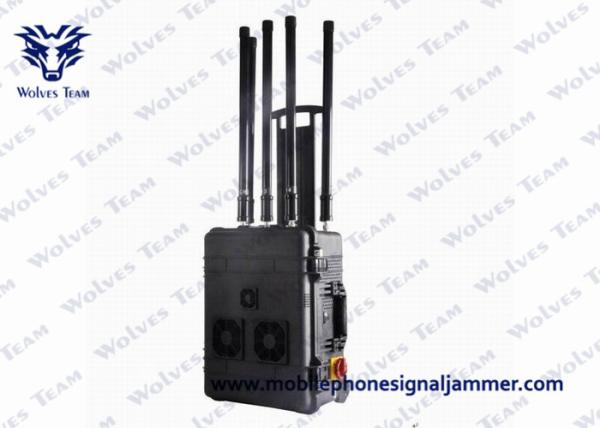 12 Bands VIP Protection Security Waterproof Outdoor Jammer High Power Cell Phone Signal Jammer