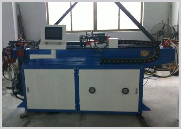 Multi Function ss Tube Bending Machine , Directed Feeding Automatic Pipe Bender