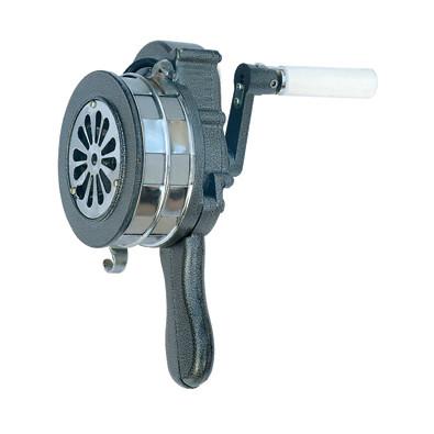 LK-100 ABS siren, ABS material hand operated siren, aluminum alloy siren