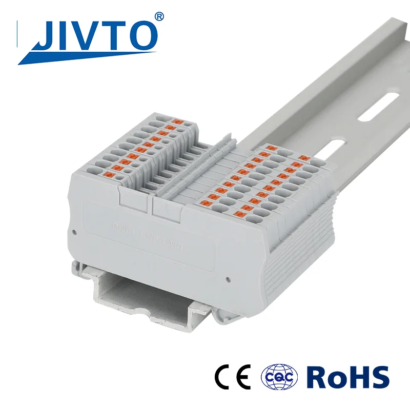 D-PT1.5-QU Окончательный барьер для PT 1.5 QUATTRO Wire Electrical Connector Din Rail Terminal Block Accessories Конечная крышка