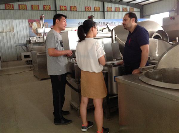 Industrial Small Scale Potato Chips Making Machine High Productivity 304 Stainless Steel Material