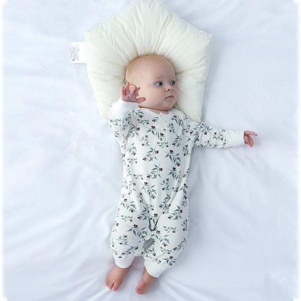Stock Organic Cotton Baby Long Sleeve Romper Wholesale Newborn Baby Clothes Infant Bodysuit With Printing