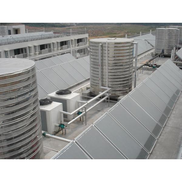 Economic All In One Heat Pump Water Heater 11 - 100 KW Power Low Noise