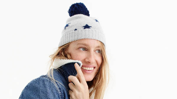 Soft Ladies Hat Scarf And Gloves Set , Female Cashmere Hat And Scarf Set