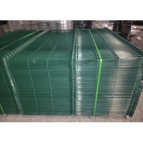 Pvc Coated 3d Bending Panel Curved Welded Wire Mesh Fence