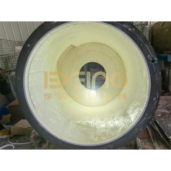 Ceramic Lined Composite Steel Pipe | For Slurry / Ash / Coal Powder Long Distance Conveying