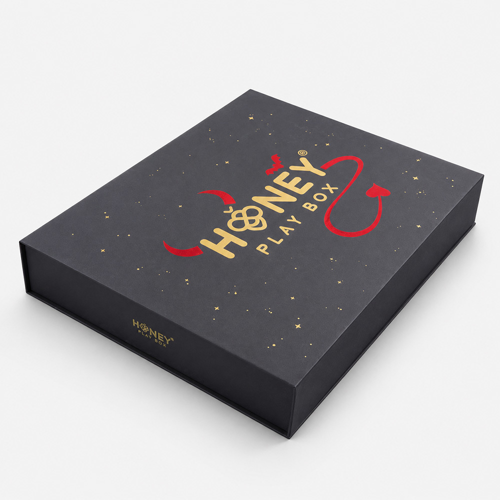 EVA Insert Black Magnetic Gift Boxes Gold Foil Stamping UV Finished