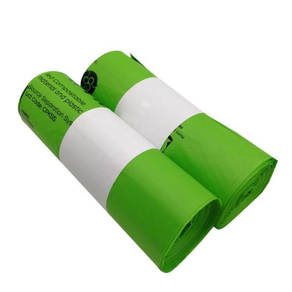 Manufacturing  corn starch based wholesale biodegradable 100% compostable bags on roll