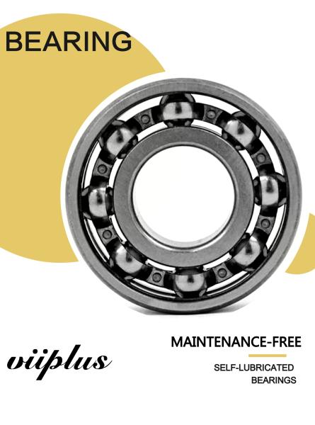 ISO 9001 6310 Self Lubricating Plain Bearing Deep Groove Bearing Nylon Cage