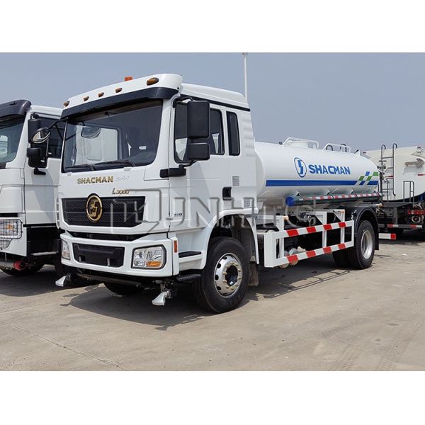 Shacman L3000 4x2 210HP Water Sprinkler 5000 L Stainless Steel Water Tank Truck Export to Africa