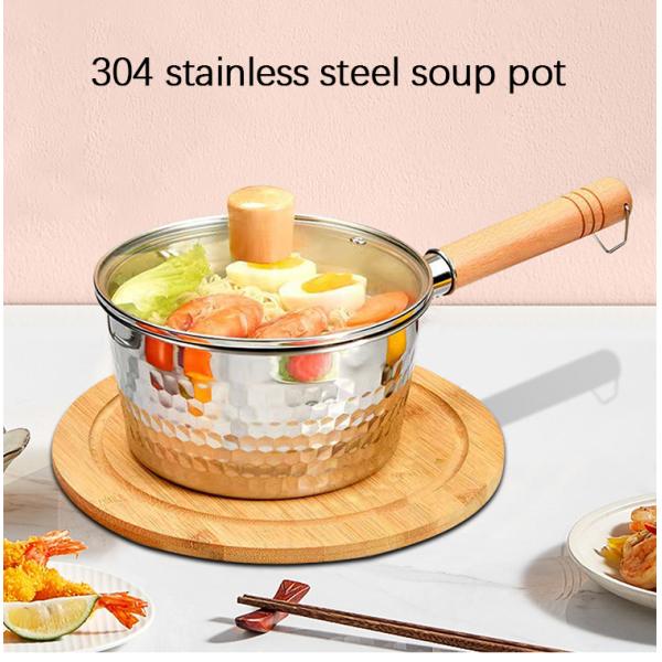 18 / Нержавеющая сталь 8 кухонь варя бак со стеклянной крышкой