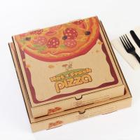 Caixas de embalagem de alimentos descartáveis Eco-friendly Custom Hamburg Pizza Box Manufacturers Impressão CMYK/Pantone
