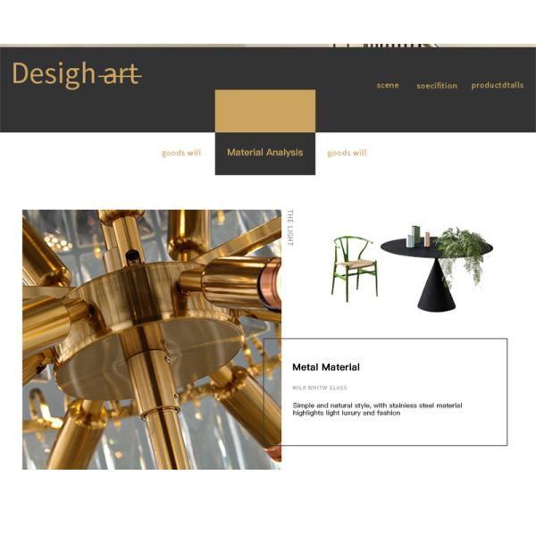 Luxury k9 crystal chandelier long staircase lamp living room lamp(WH-NC-89)