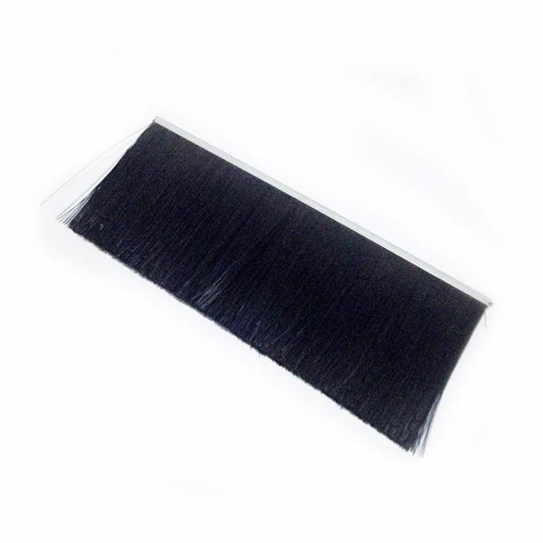 Custom Aluminium Holder Nylon Strip Brush Door Sweep Seal Soundproof