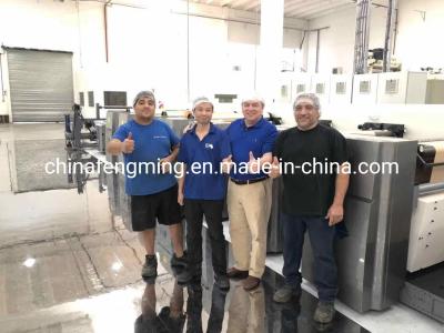 Imprimante de sacs en papier flexographique à 200 m/min pour 8 couleurs fabriquée par Fengming Machinery