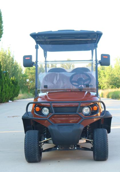 Buggy Off Road Carrinho de Golf Elétrico de 4 rodas 6 Passageiros 3.5kw 60V 100Ah Bateria de Ácido de Chumbo