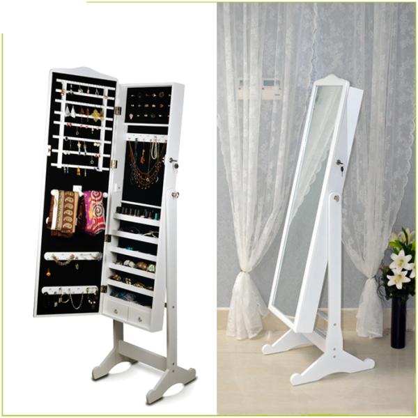 European Style 60inch Free Standing Jewellery Cabinet