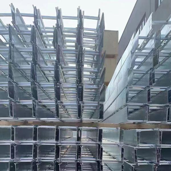 Rectangular Aluminum Cable Tray for Low Maintenance in Indoor or Outdoor Installations