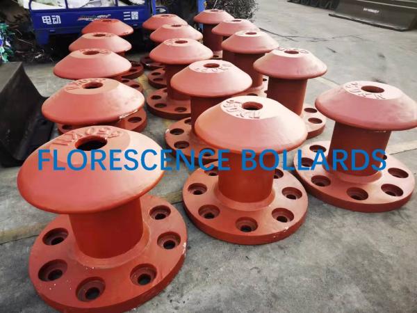Cast Iron Steel Single Marine Mooring Bollard Type T TEE Head
