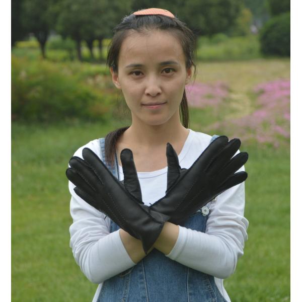 2018 fashion Nappa sheepskin leather women gloves