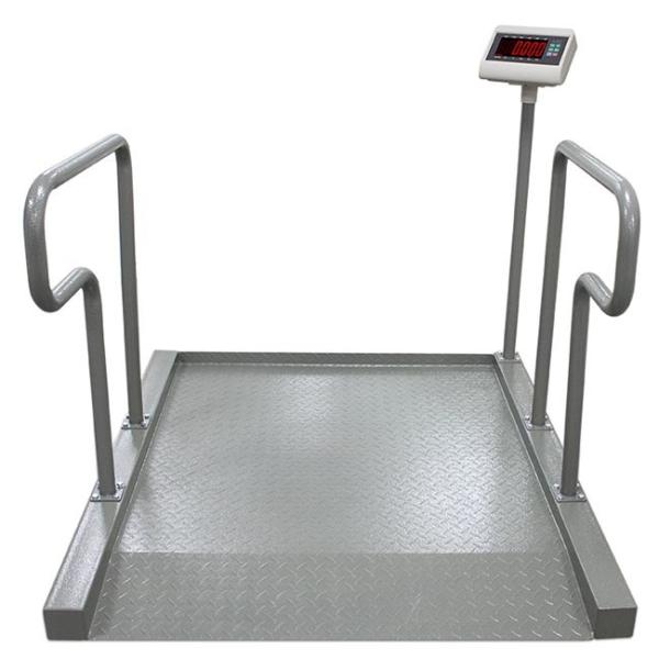 Stainless Steel Hospital Wheelchair Floor Weighing Scale Heavy Duty 300-2000 Kg