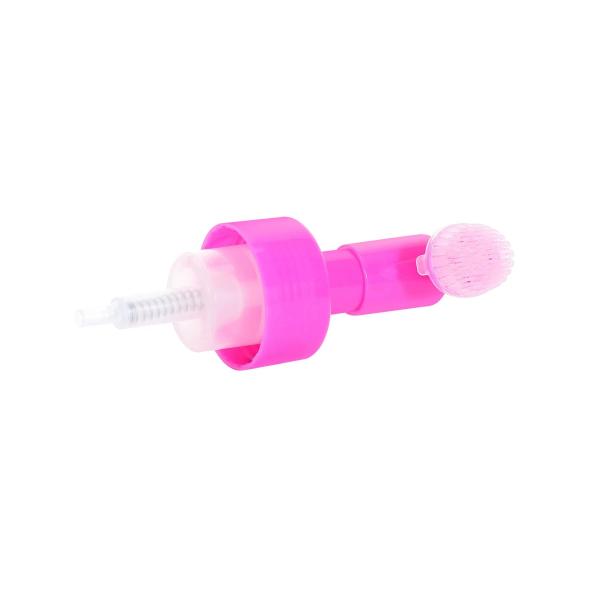 Wholesale 42mm Plastic Foam Pump With Silicone Brush Pump Head