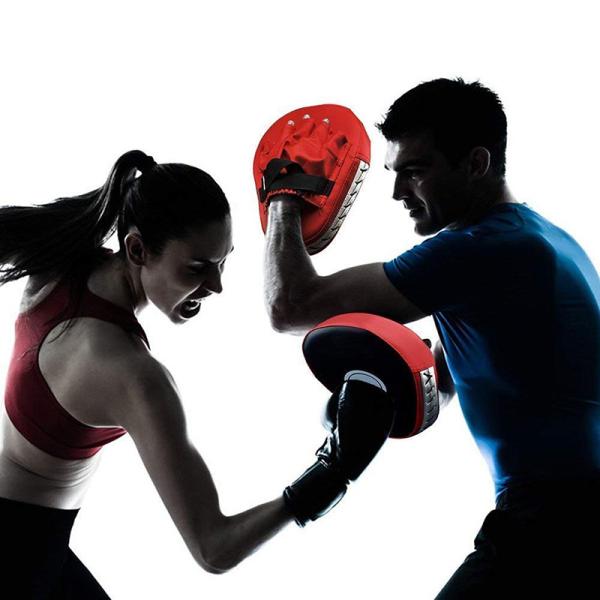 Fitness Supplies Protective Gear Sanda Fighting UFC Fighting Training 1Pair Pad Punch Target Bag Adults Kick Boxing Glov