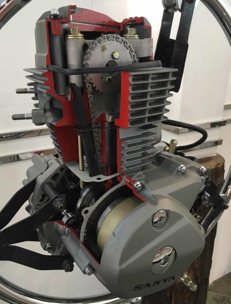 CB Engine Motorcycle Replacement Engines ,150cc Motorcycle Engine With Balance Shaft External