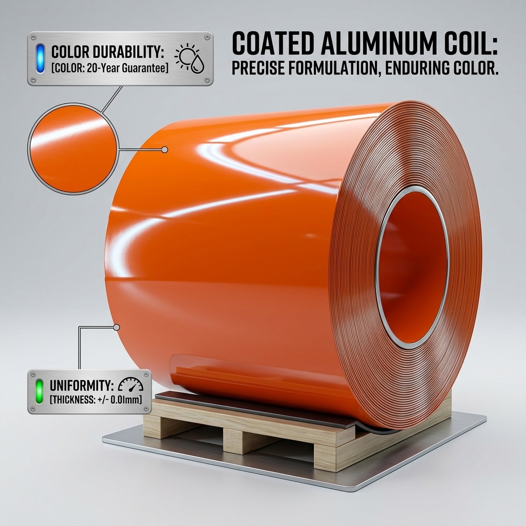 PE Polyester Coated Aluminum Coil Economical Building Solution for African Construction Market