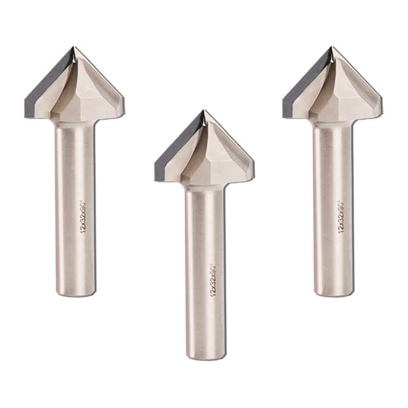 Высококачественный Pcd Diamond V Profile Router Bits для деревообработки