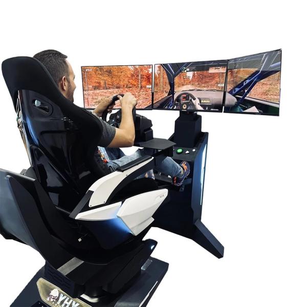 3dof Racing Simulator 4D Car Gaming VR Motion Driving Simulator For Inflatable