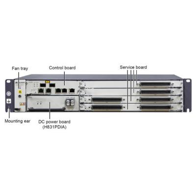 Linha de subscritor chassi de Digitas do IP DSLAM Smartax MA5616 do Multiplexer do acesso