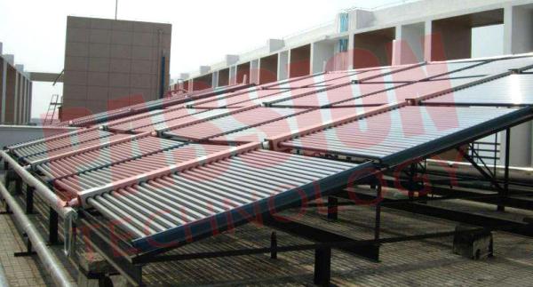 58mm *1800mm 3000L Evacuated Vacuum Tube Solar Collector Three Target Solar Energy Collectors