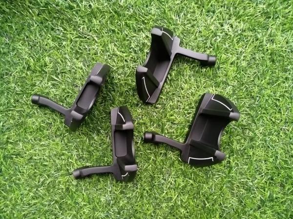 mallet golf putter,  golf head  ,  golf putter  ,  complete golf putter