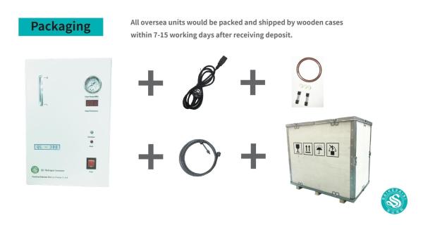 CE Certified 2000ml/min Hydrogen Generator for FID GC Production Rate 2000ml/min