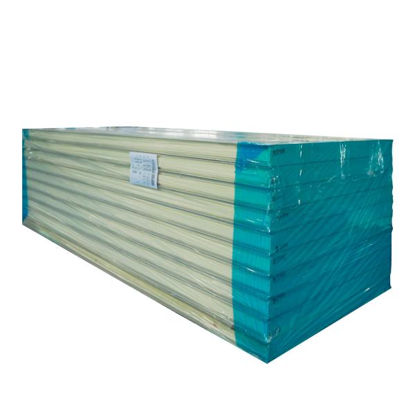 Porte de retour standard alimentaire 1120mm largeur 150mm PIR PUR panneau pour une grande marche dans le congélateur -25c