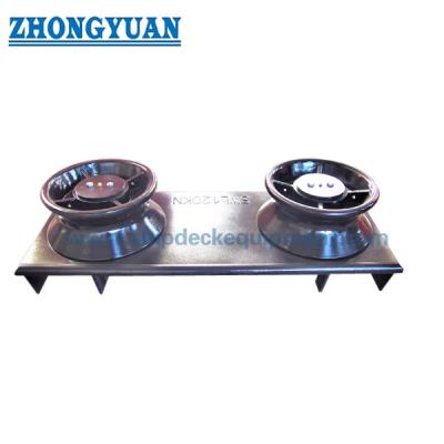 Fairlead dos rolos do ISO 13767 Shipside 2 com equipamento do reboque do navio de Seat