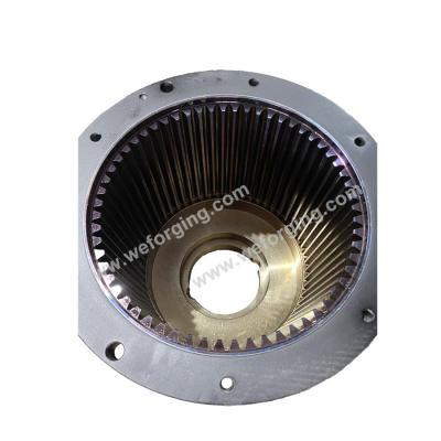 Order Alloy Steel Planetary Custom Gear Ring Gear Forged Steel Rings With Shaping Hobbing Gear Blanks Manufacturers
