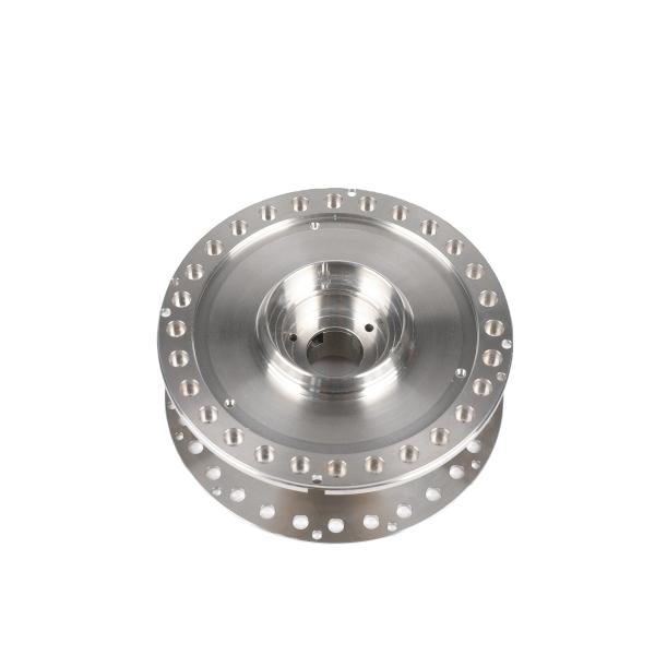 CNC Machined Metal Pulley Industrial Automation Parts Milling Wire EDM Broaching Type