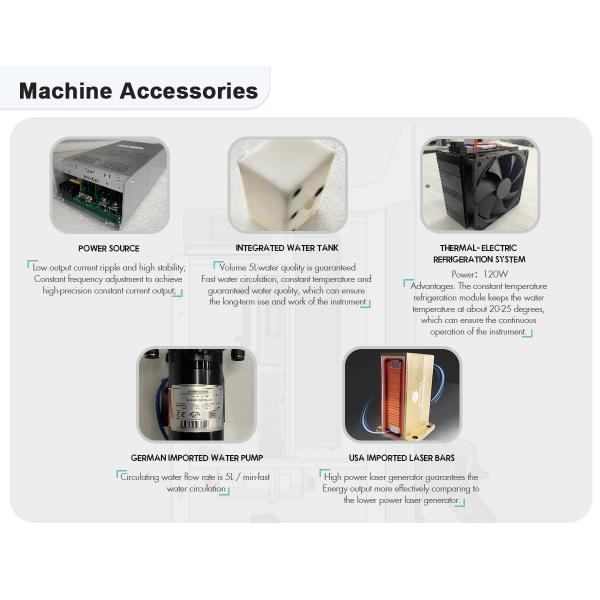 Beauty Salon Use High Powerful Depilator 4 Wavelength 2000W Diode Laser 808Nm Laser Hair Removal Machine