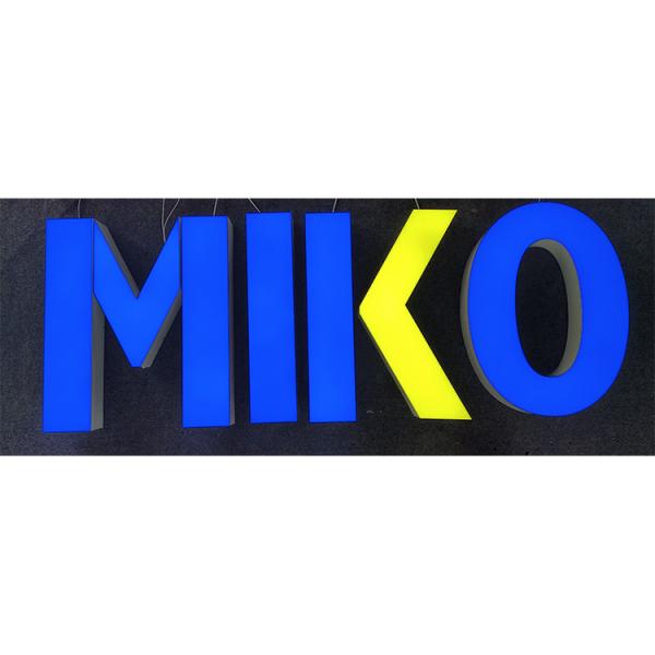 Best Quality High End Mini Acrylic Luminous Words Led Lighting Word Mini Led Alphabet Letter 12v 50w