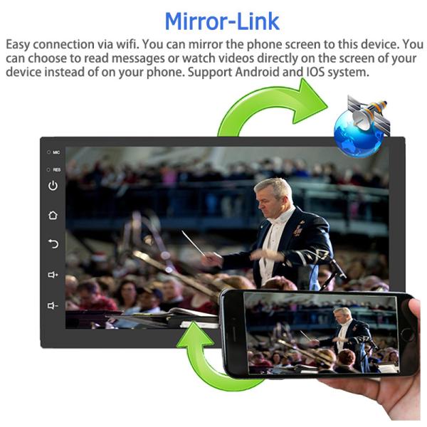 64GB Hyundai Touch Screen Radio Android Auto Media Player For Hyundai IX35