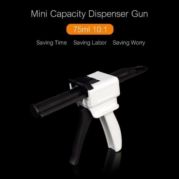 Silicone Impression Material Dental Silicone Tube Squeezer Gun Injection Light 75ml 4:1 10:1
