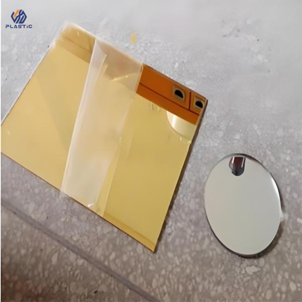 CNC Cut Logo Printed Acrylic Mirror Panels with Custom Sizes for Wall Decoration