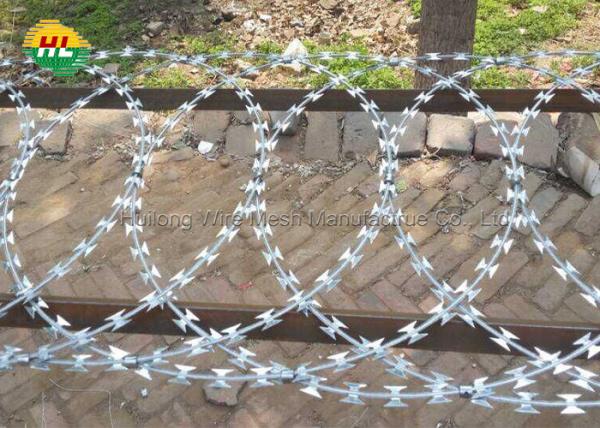 Diameter 2.8mm Security Fence Barbed Wire Top for House Anti Theft