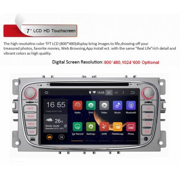 Ouchuangbo Car Stereo Radio GPS Navi Wifi Ford Focus /Mondeo /Transit Connect Android 4.4