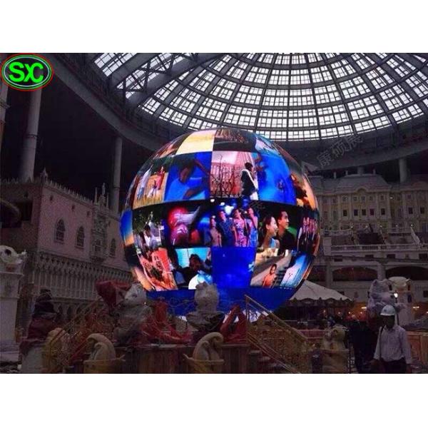 360 градусов рекламируя дисплей приведенный Ргб П5, сферу привел видео- экран шарика